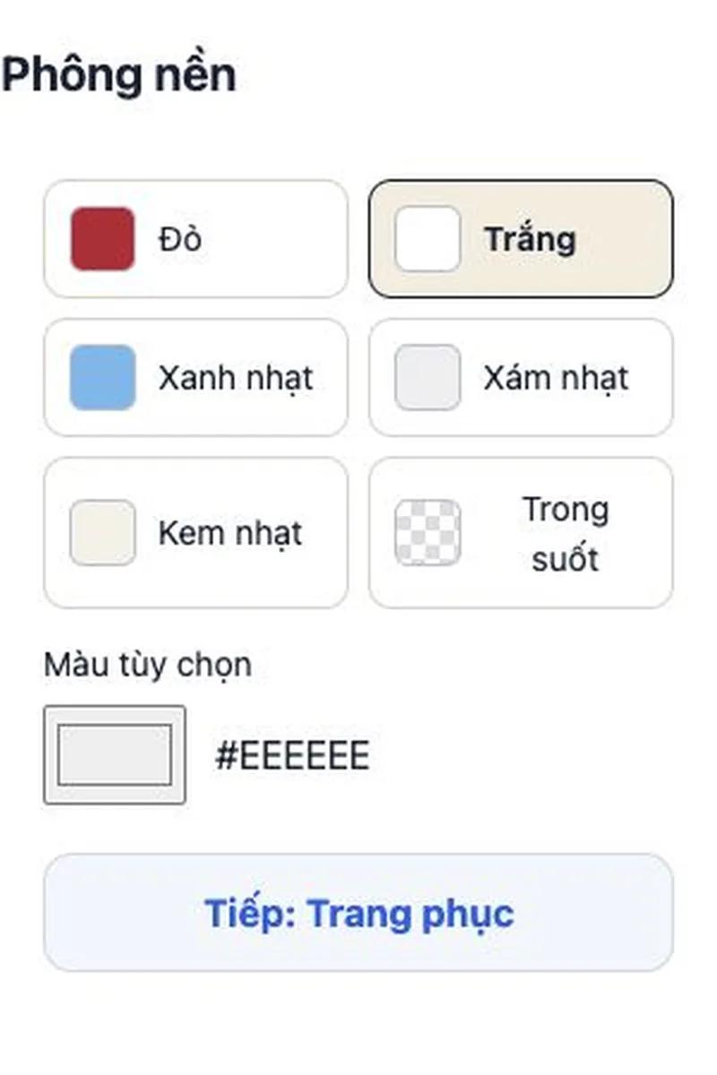 Bảng Phông nền Rakuphoto với nền trắng, xanh nhạt và các màu khác